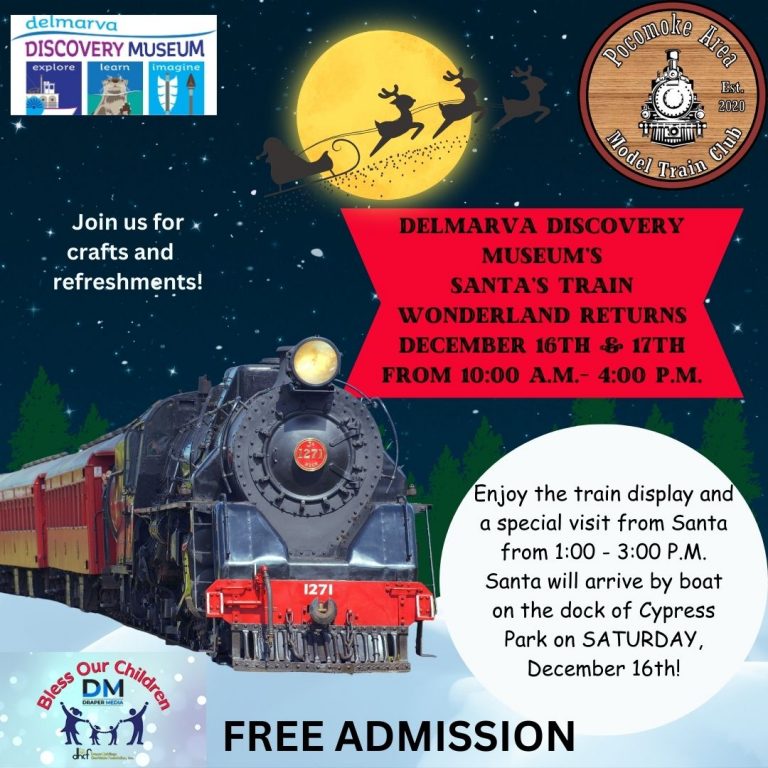 Santas Train Wonderland fLYER 2023 768x768