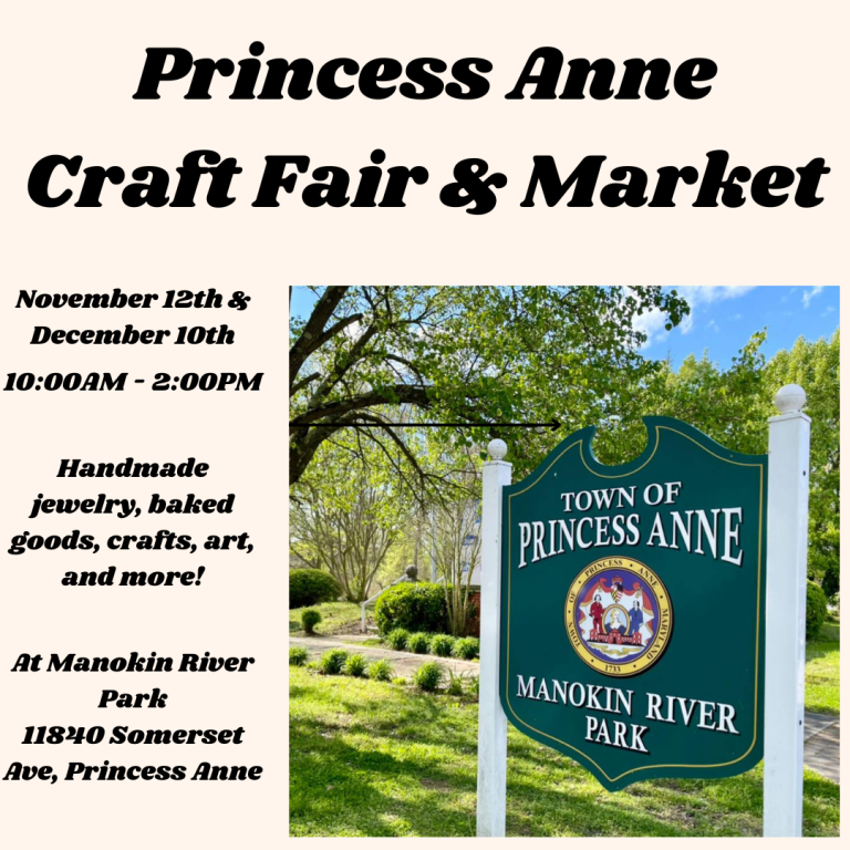 Princess Anne Craft Fair Market 768x768