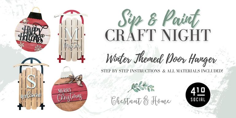 Sip and Paint Craft Night 768x384