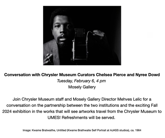 Conversation with Chrysler Museum Curators