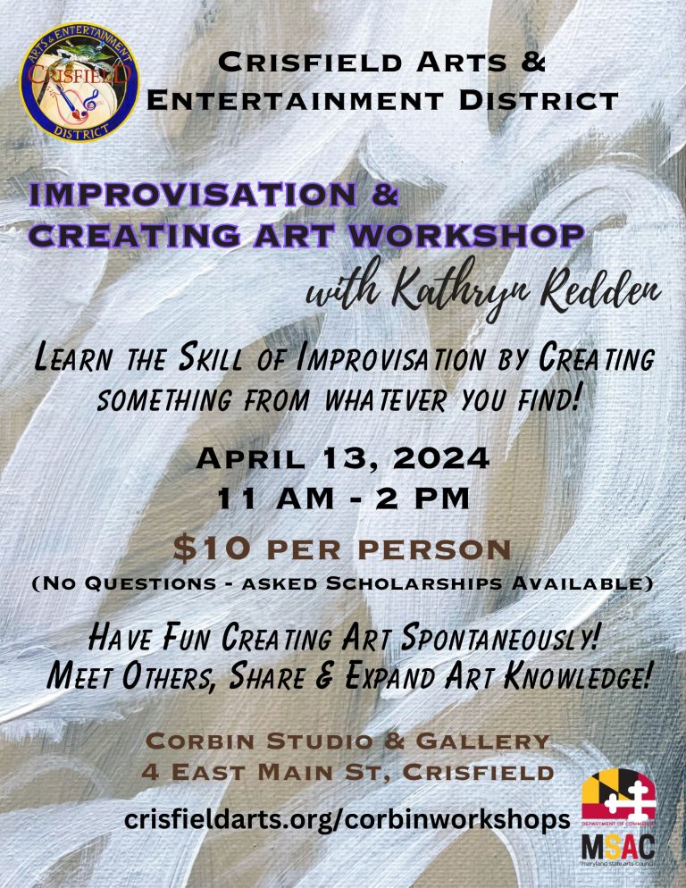Corbin Studio and Gallery Improvisation and Creating Art Workshops 768x994