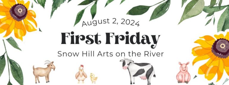 First Friday August 2024 Farm 768x284