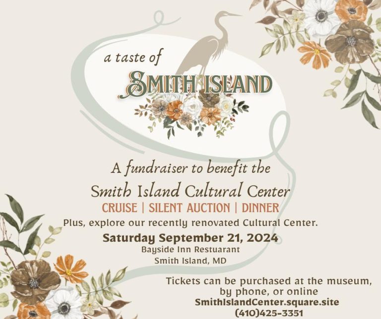 A Taste of Smith Island Fundraiser 2024 768x644