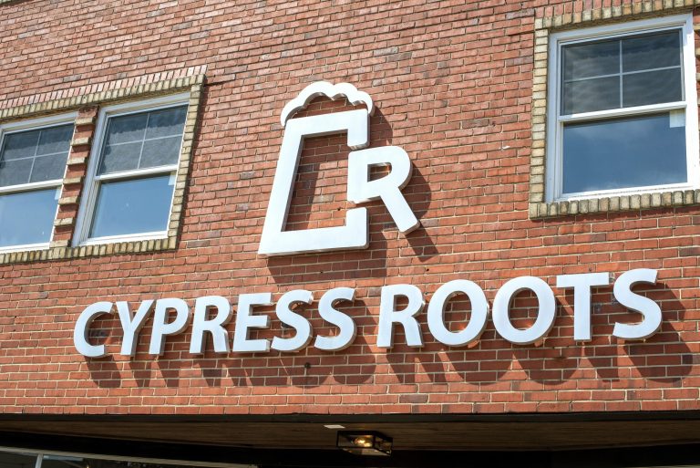 Cypress Roots Brewing Company Sign 1 768x513