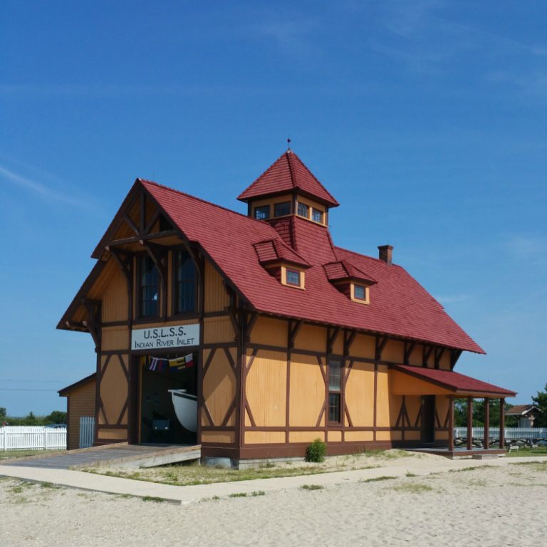 Indian River Life Saving Station Delaware Seashore State Park 768x768