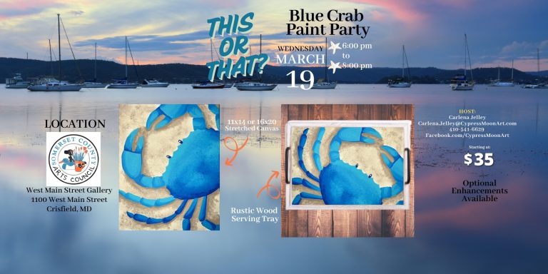 This or That Blue Crab Paint Party 768x384