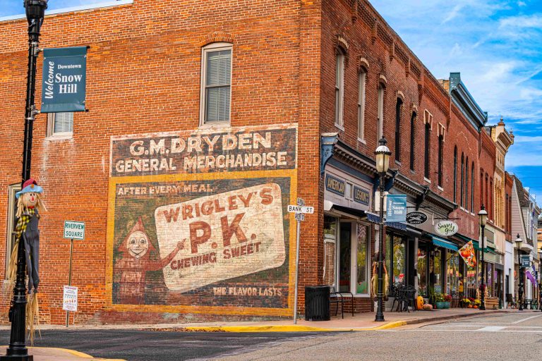 Town Mural Snow Hill 1 768x512