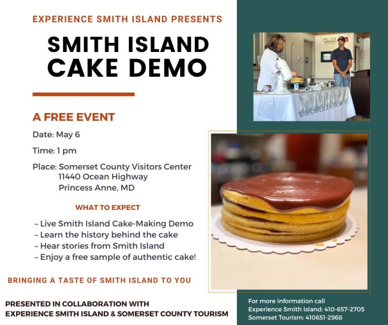 Smith Island Cake Demonstration May 6 2025 768x644