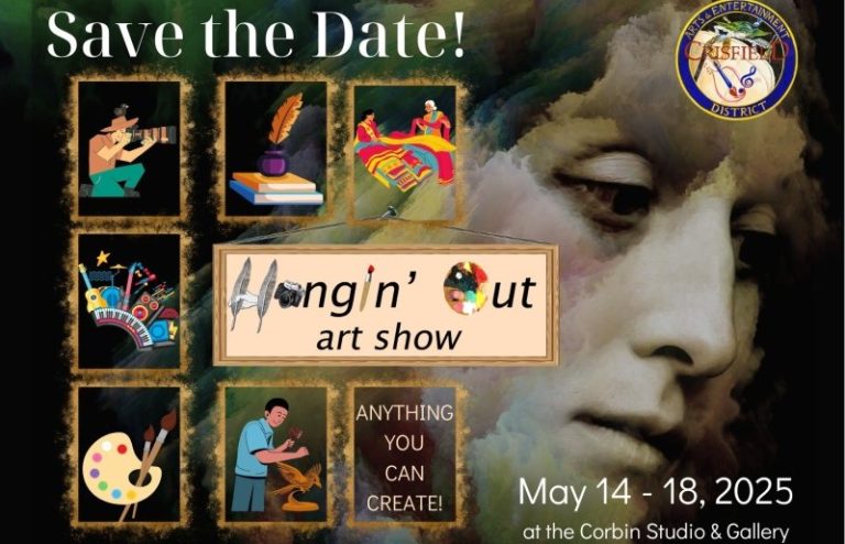 Annual Hangin Out Art Show 2025 768x494