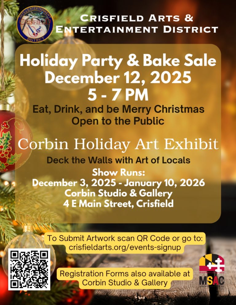 Holiday Party and Bake Sale 768x994