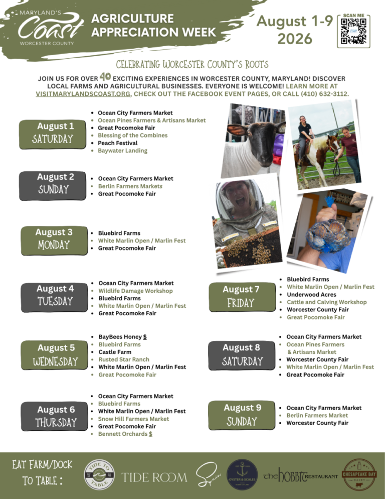 2026 Marylands Coast Agriculture Week Flyer 768x994